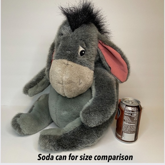 Vintage 90’s Disney Eeyore Stuffed Animal Plush - Picture 11 of 12